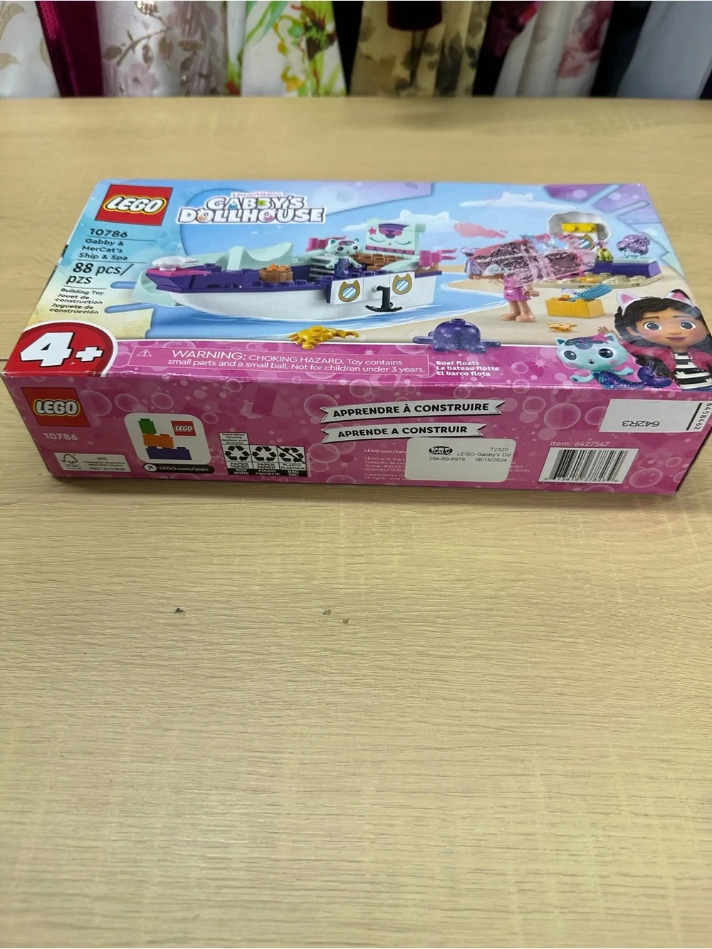 LEGO 10786 Gabby's Dollhouse Gabby & MerCat's & Spa Building Toy